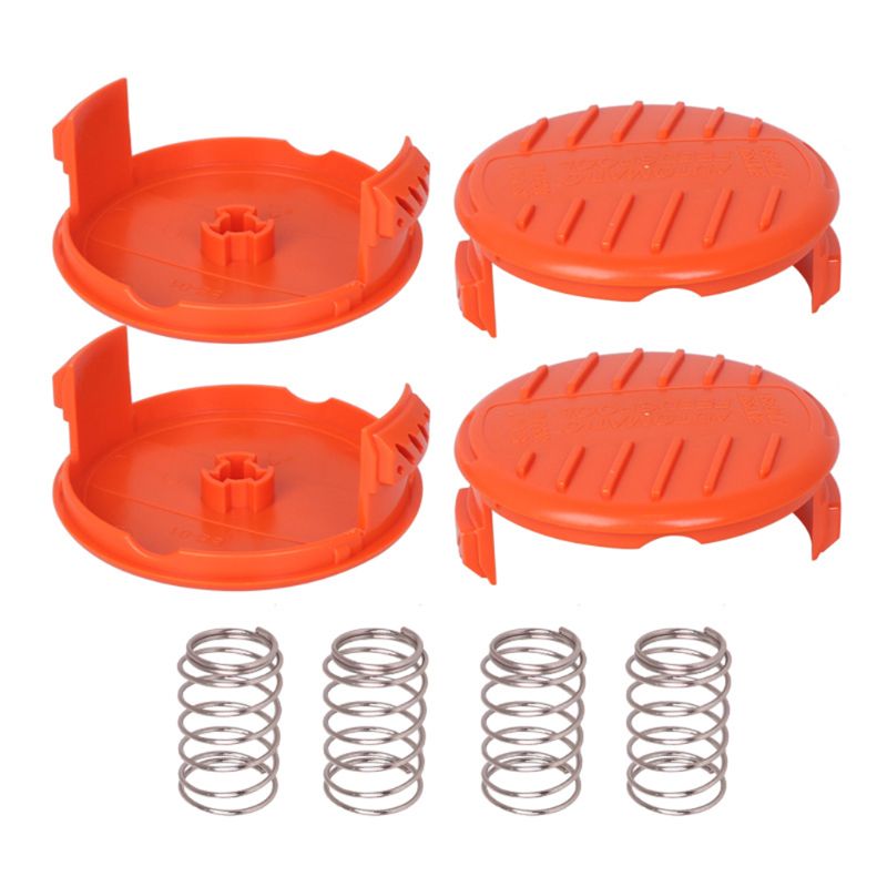 Trimmer Vervanging Spool Cap Covers en Lente voor Black-Decker