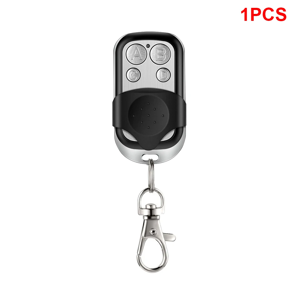 Metal Push Button Remote Control Transmitter ABCD / Lock Unlock 4Button 433MHz Universal 4 Buttons Garage Door Opener Remote: Red