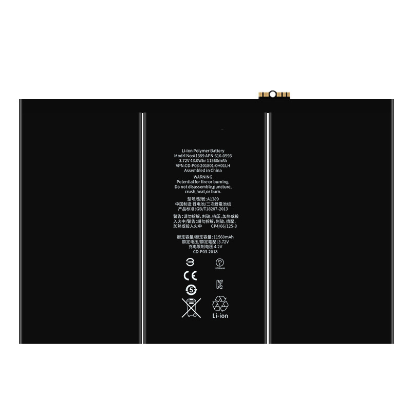 Battery For Apple iPad Pro 9.7 Pro9.7 inch Replacement Batteries A1664 Polymer Lithium Li-ion Tablet Batarya 7306mAh Bateria