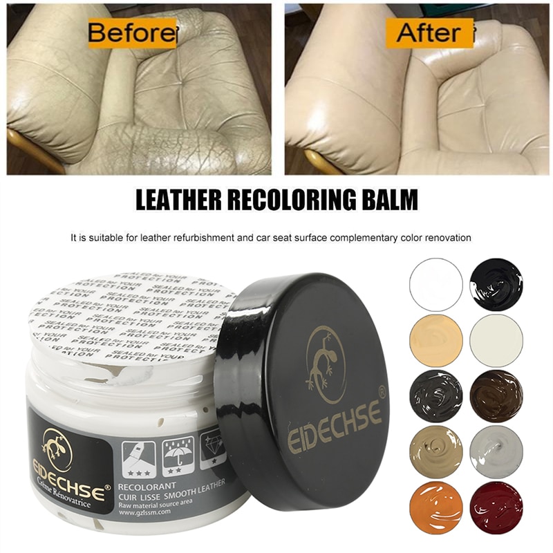 Læder reparation creme universal læder vinyl reparation bilsæde møbler reparation sofa frakker ridse revner tslm 1 bil reparation værktøj