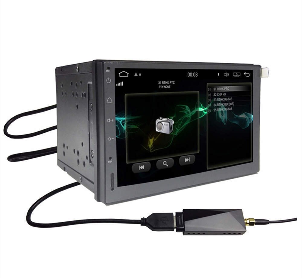 Externe Usb Dab Dab + Digitale Radio Box Ontvanger Voor Alle Android Auto Dvd Speler Radio Voor Europese Digitale Radio