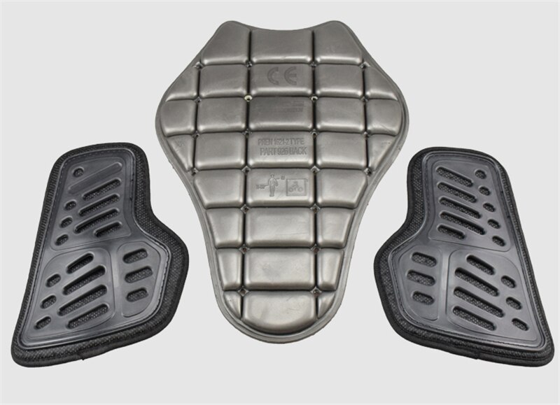 GHOST RACING Back Chest protector Motorcycle jcaket vest built-in protective gear Motobike Motocross Riding Off-Road Safety Vest: 3Pcs / XXL