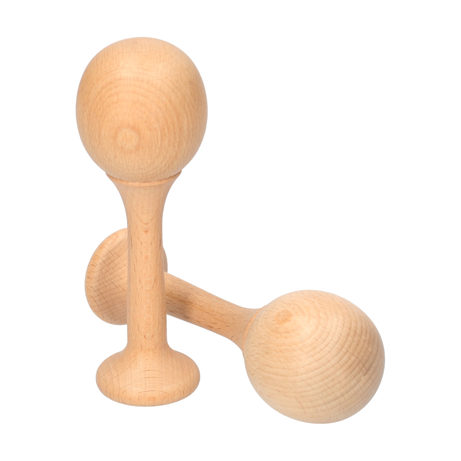 Holz Hammer Rassel Spielzeug Buche Maracas Rumba Shaker Rasseln Schlagzeug Instrument für freundlicher Kleinkinder Vorschüler
