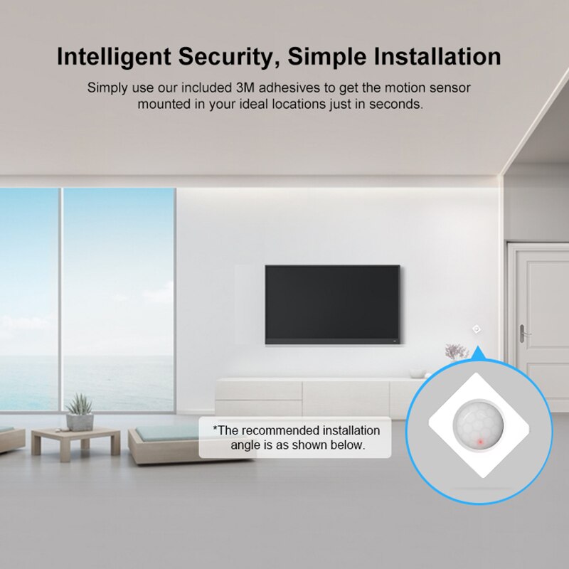SONOFF SNZB-03 ZigBee motion sensor Convenient smart device uses eWeLink ZBBridge smart control with Alexa to use Google Home