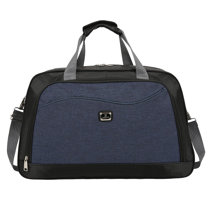 Wasserdichte reisetasche, business-tasche mit großem fassungsvermögen, wochenend-reisetasche, multifunktionale wochenend-sporttasche, tragbares gepäck, handtasche: Blau