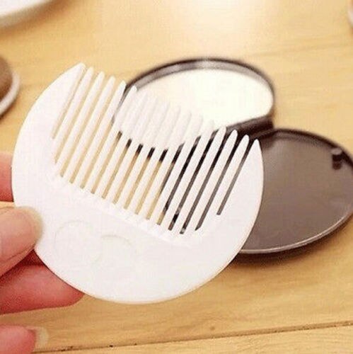 Chocolate Cookie Mirror Compact Comb Lady Accessory Make up Mirror