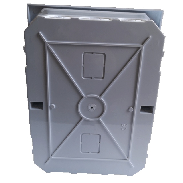 Switchboard 4-36Way Pole Distribution Board Electrical Switch Box ABS Plastic MCB Distribution Box-TSM(Flush Type): 18ways  361x217x85