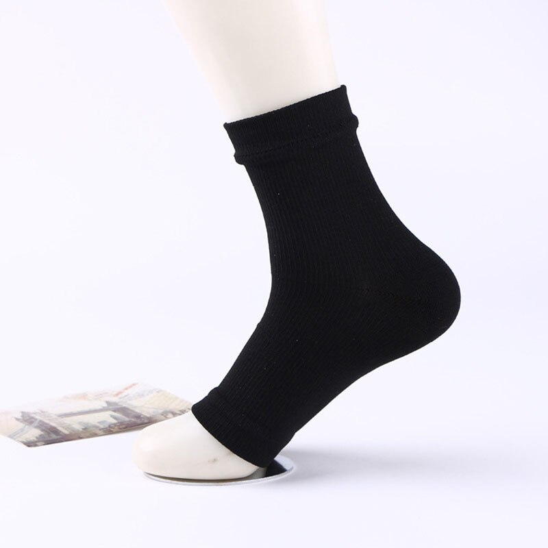 Foot-Angel Anti Fatigue Compression Sleeve Ankle Socks Brace Equipments: B / L-XL