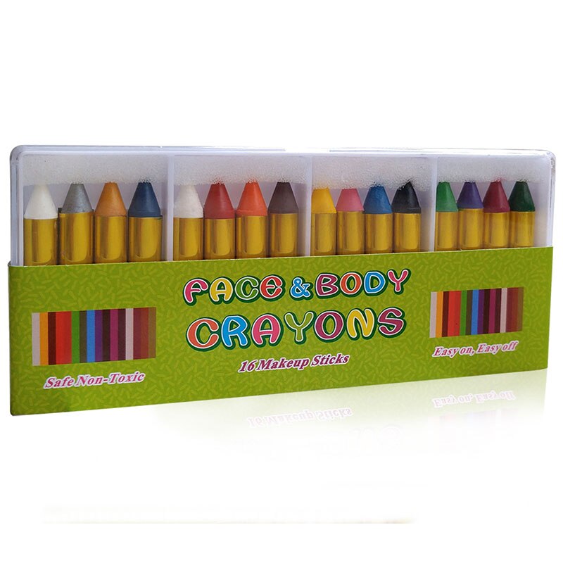 ACWOO Pintura Facial De 28 Colores Para Niños, No Tóxica, Fácil De Limpiar, Ideal Para Halloween Y Fiestas
