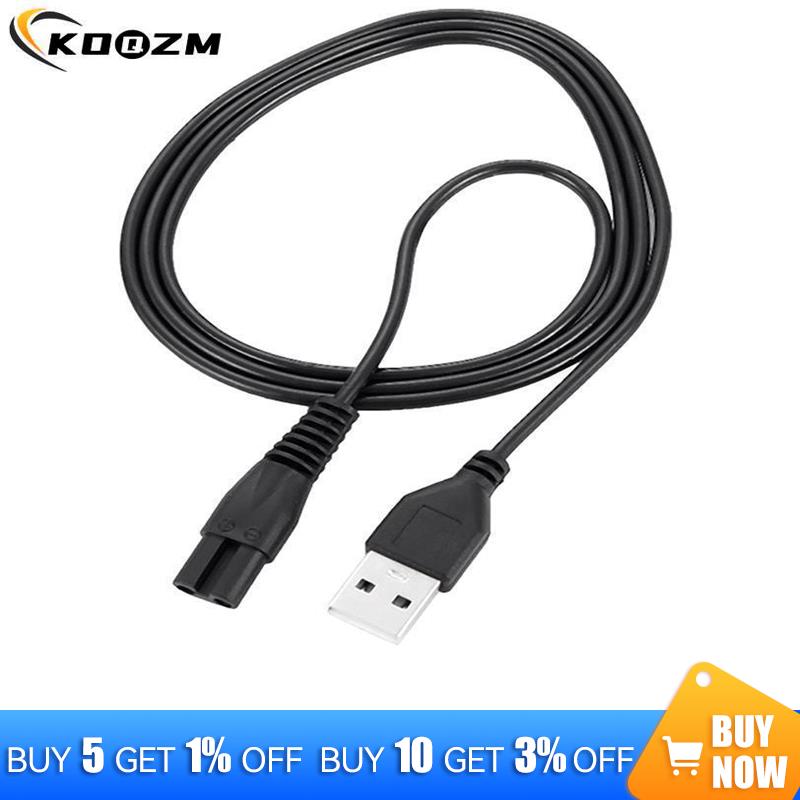 Câble de chargeur compatible avec Meridian Grooming, rasoir électrique, tondeuse, remplacement, câble de charge, alimentation, adaptateur