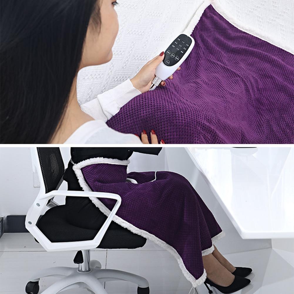 Physiotherapy Electric Heating Pad For Cramps Back Pain Double-sided Heating Blanket Washable Soft Warmth Heat Pad