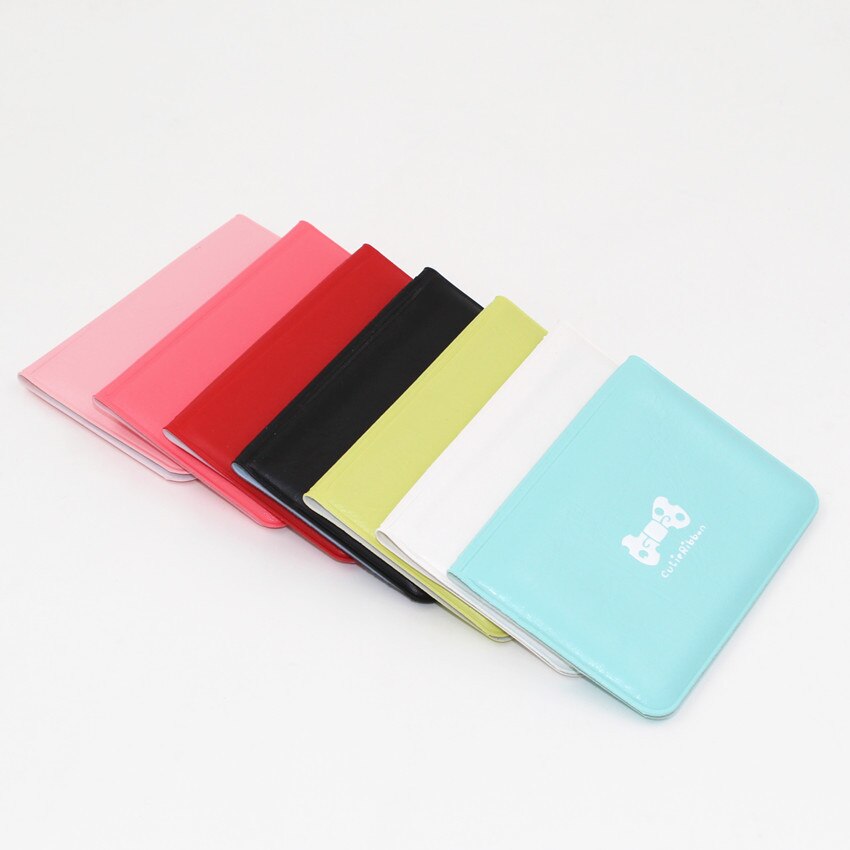 12 Bits Boog-knoop Afdrukken Kaart Geval Meisje Vrouwen Zakelijke Creditcard Houder Lederen Id Kaarthouder Cover kaarthouder Portemonnee