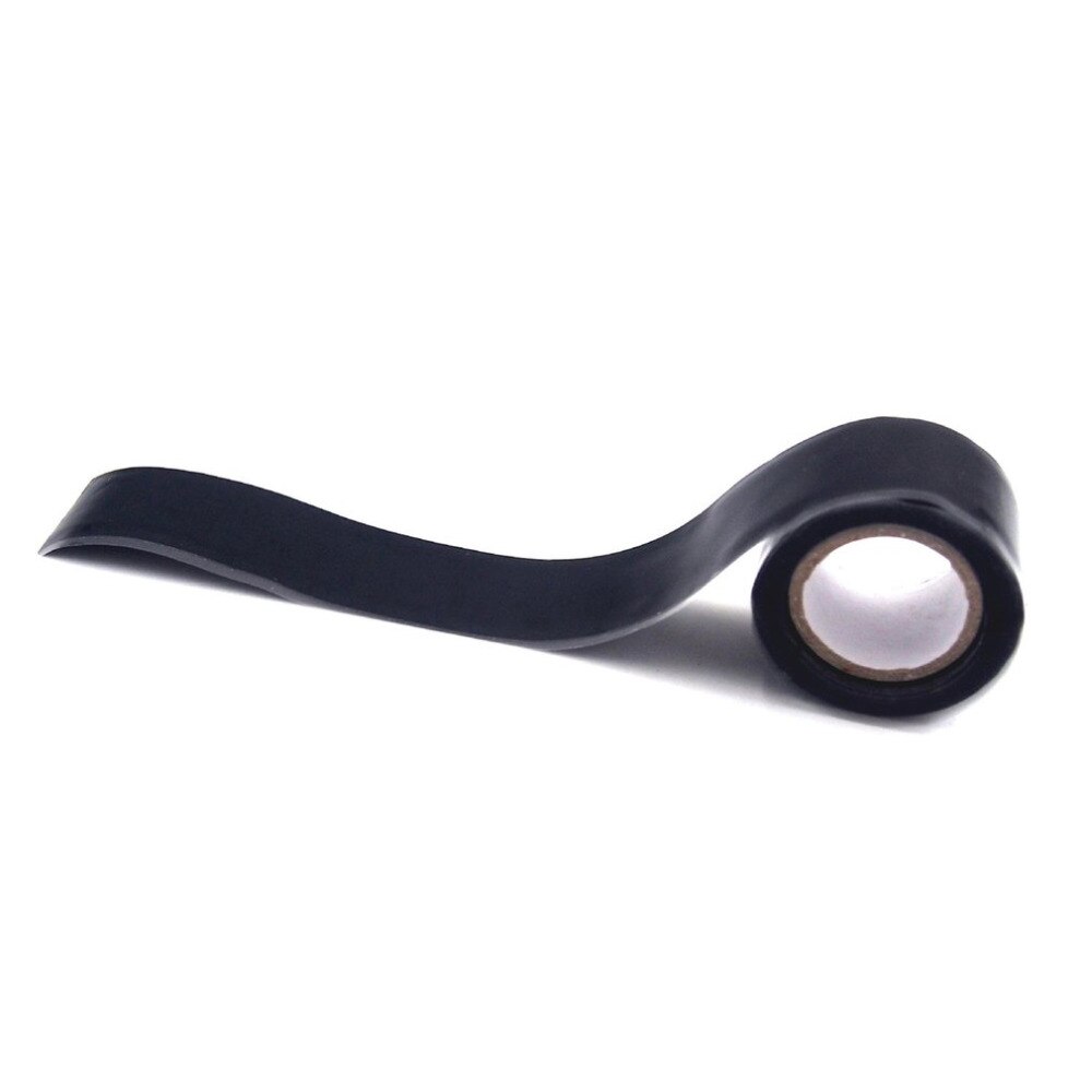 3m/1.5m Black Silicone Tape Waterproof Repair Bonding Sealing Tapes Rescue Self Adhesive Fusing Wire Tools Hose Pipe Useful