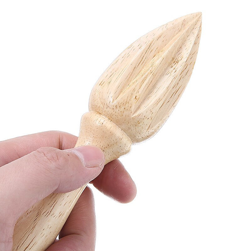 Espremedor de limão de madeira natural manual portátil espremedor de frutas extrator de suco laranja reamers de madeira prático cozinha gadgets