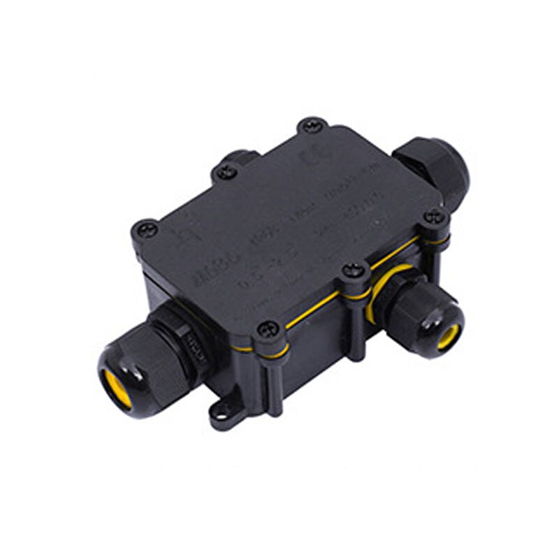 2/3/4/5/6 Way IP68 Waterproof Junction Box Electrical Enclosure Block Cable Connecting Line Protection for Wiring Accessories: 4 Way
