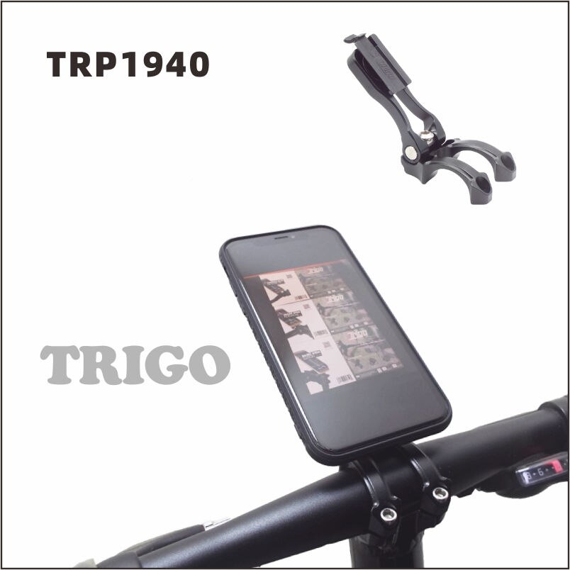 Trigo trp 1940 mtb sykkel telefonfeste brakett landeveissykkel styrestamme mobiltelefonholder gps gopro frontlykt