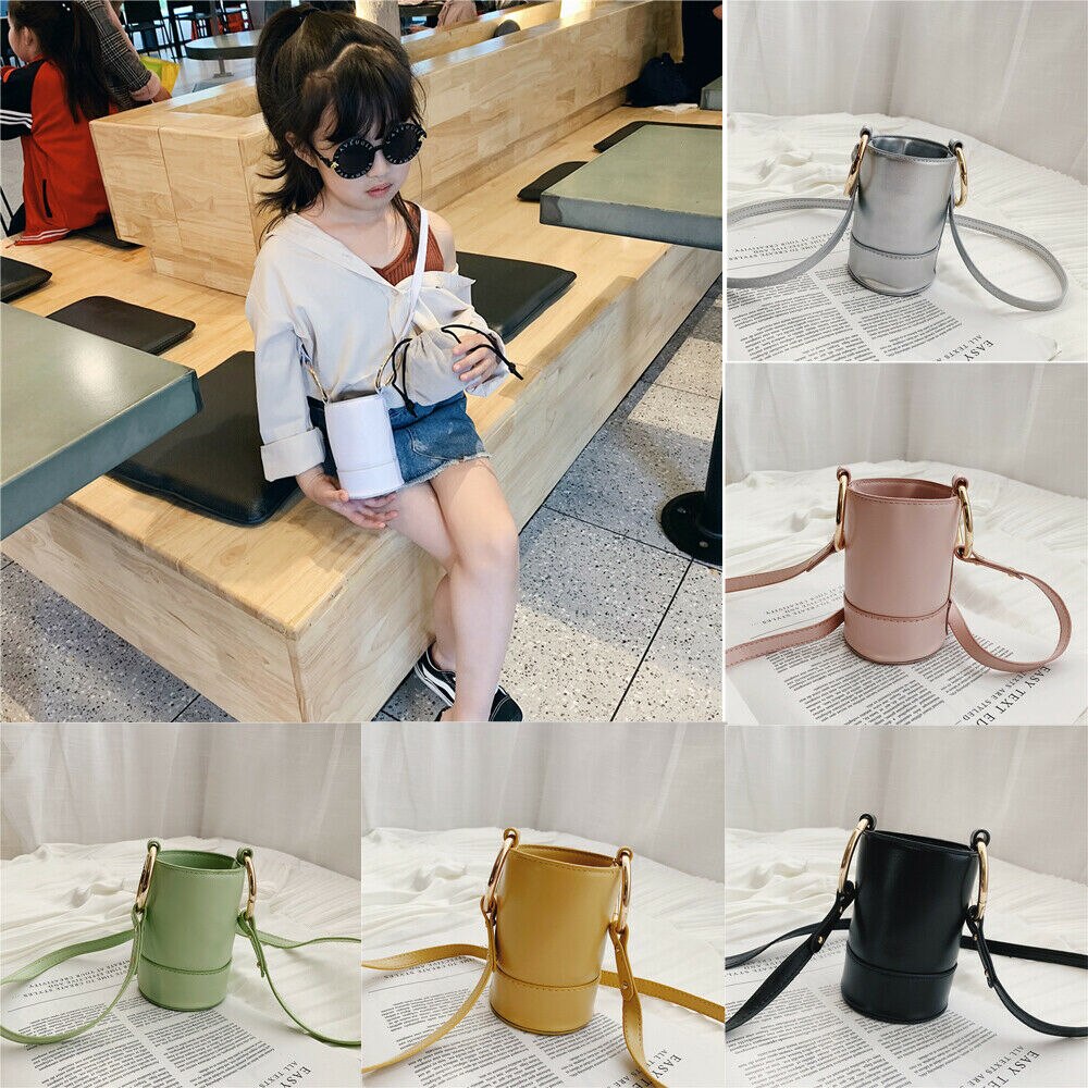 neueste Stil Baby Mädchen Schulter Tasche Kid Crossbody Kleine Geldbörse Leder Nette Taschen Handtaschen