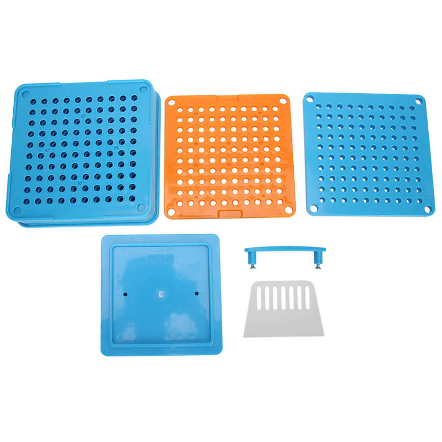 2#100 Holes Capsule Powder Filler Plate Empty Capsule Plates Capsule Manual Filling Tool Pill Medicine Holder Organizer Dispens: With Plate
