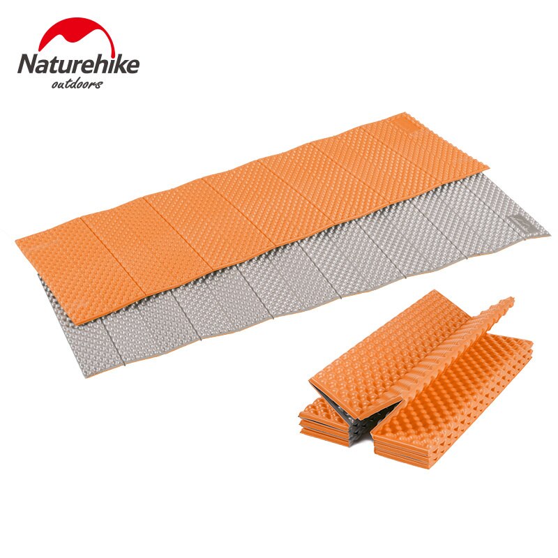 Naturehike Reizen Slaapmat Foam Camping Mat Compact Enkele Camping Matras Draagbare Vouwen Bed Ultralight Slaapzak Pad: Orange