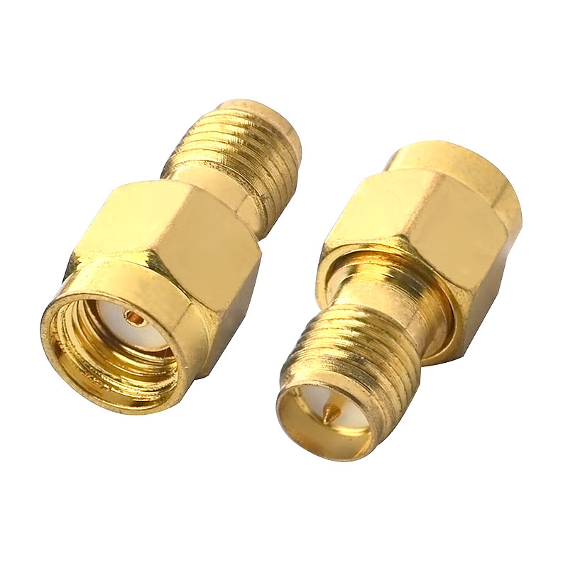 2 Pieces RF Coaxial Coax SMA Adapter Kit SMA Male Female WiFi Antenna Extension Connector