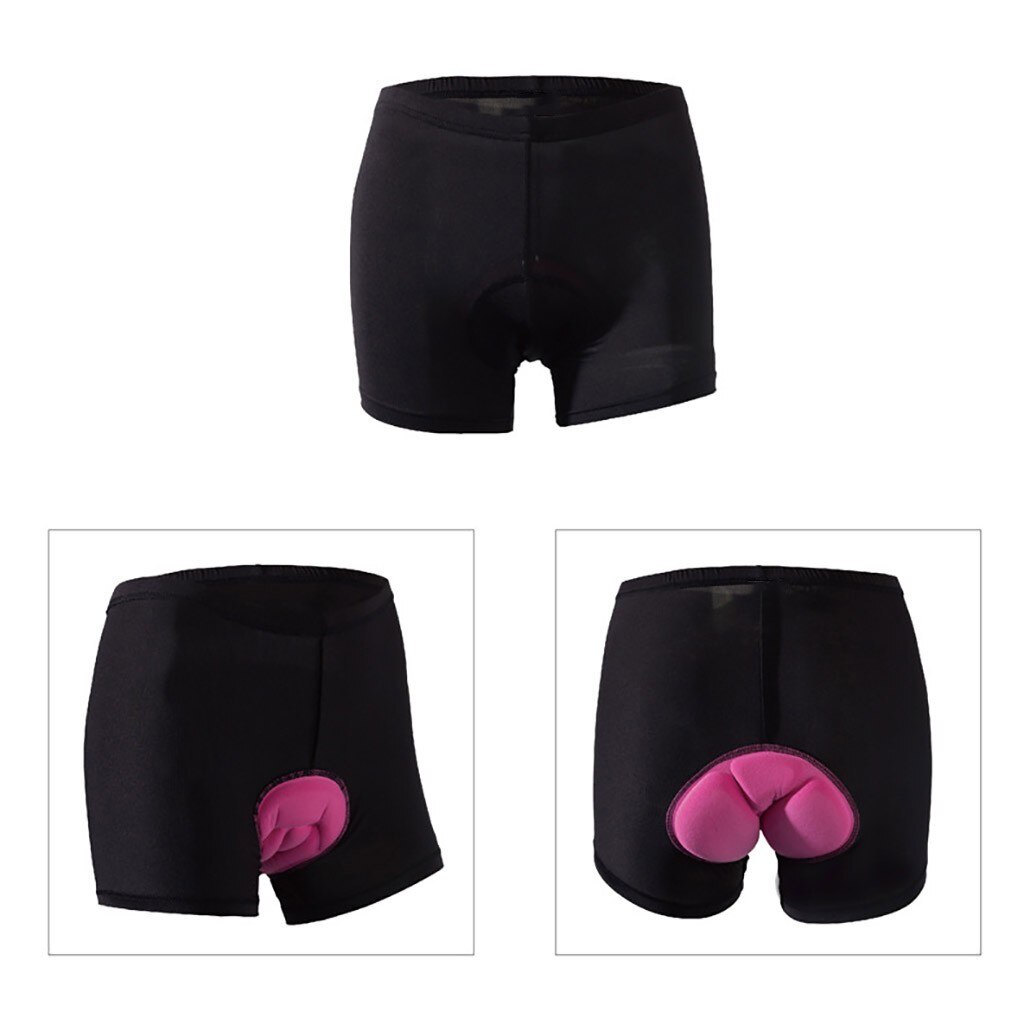 Unisex Black Cycling Shorts Comfortable Underwear Sponge Gel 3d Padded Bike Short Size S-xxxl Bike Short Pants