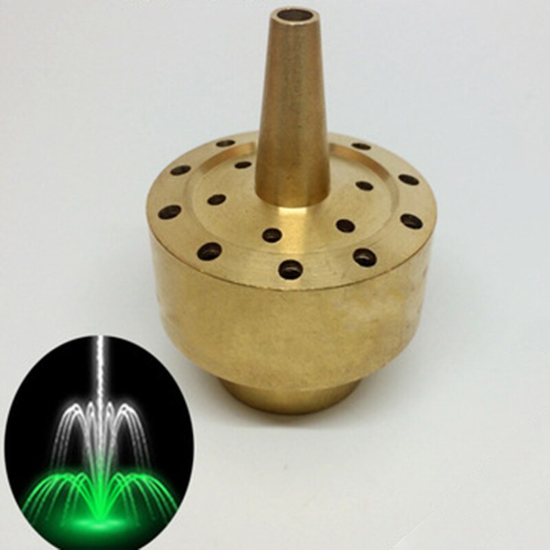 E sprinklerhoved have landskab vand fuld kobber sprinkler messing dyser til springvand