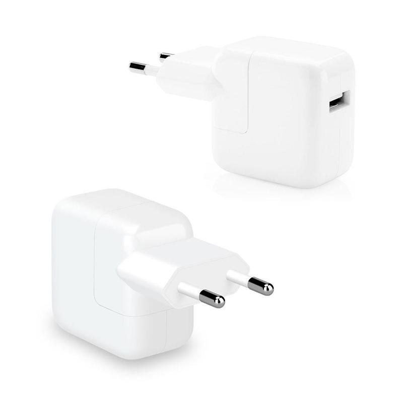 Europese standaard 12w oplader voor apple iphone, ipad 2.4a p2 b 4