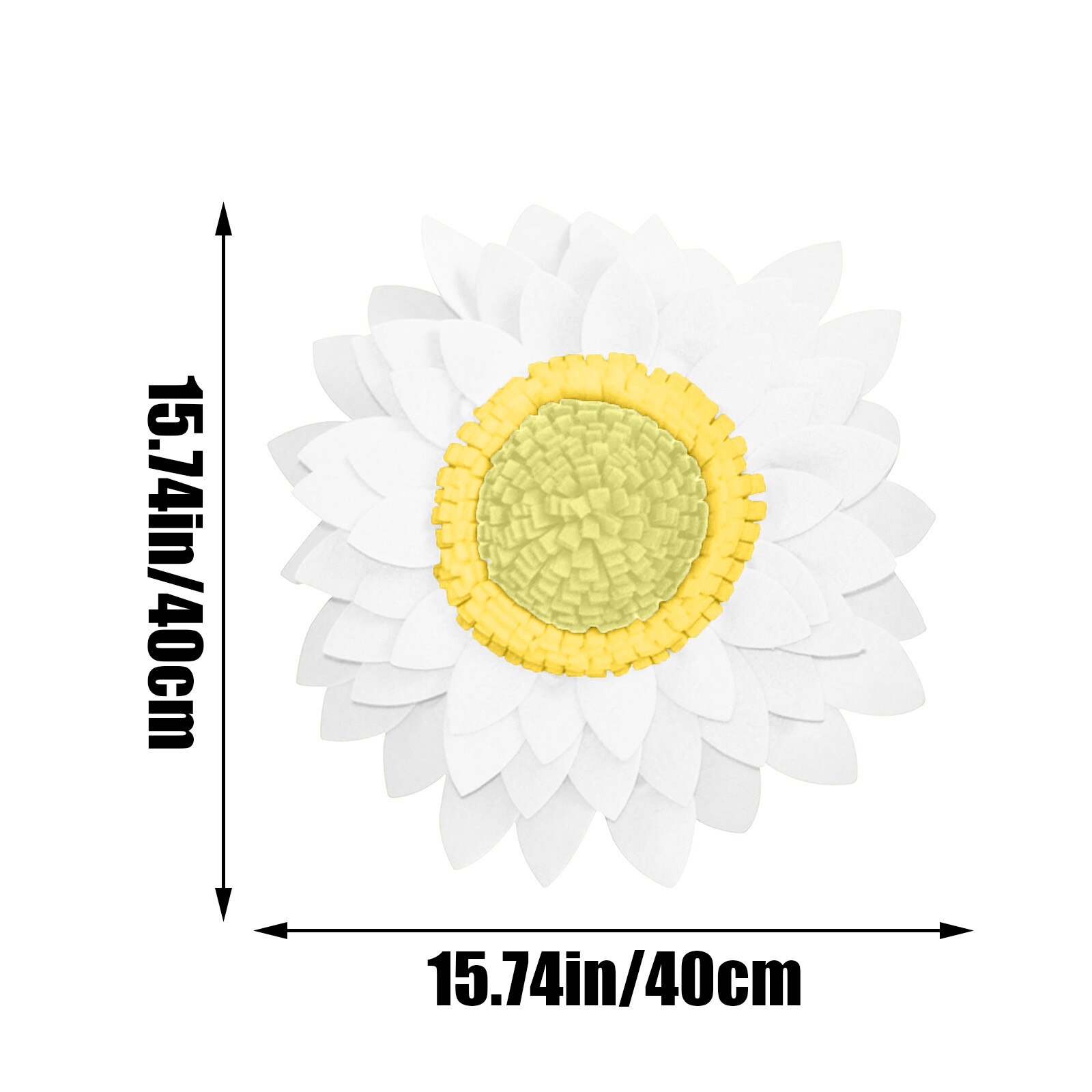 Sunflower Decorative Throw Pillows 3d Flower Round Pillow Sunflower Decorations Child Couple Birthday Home Decoration