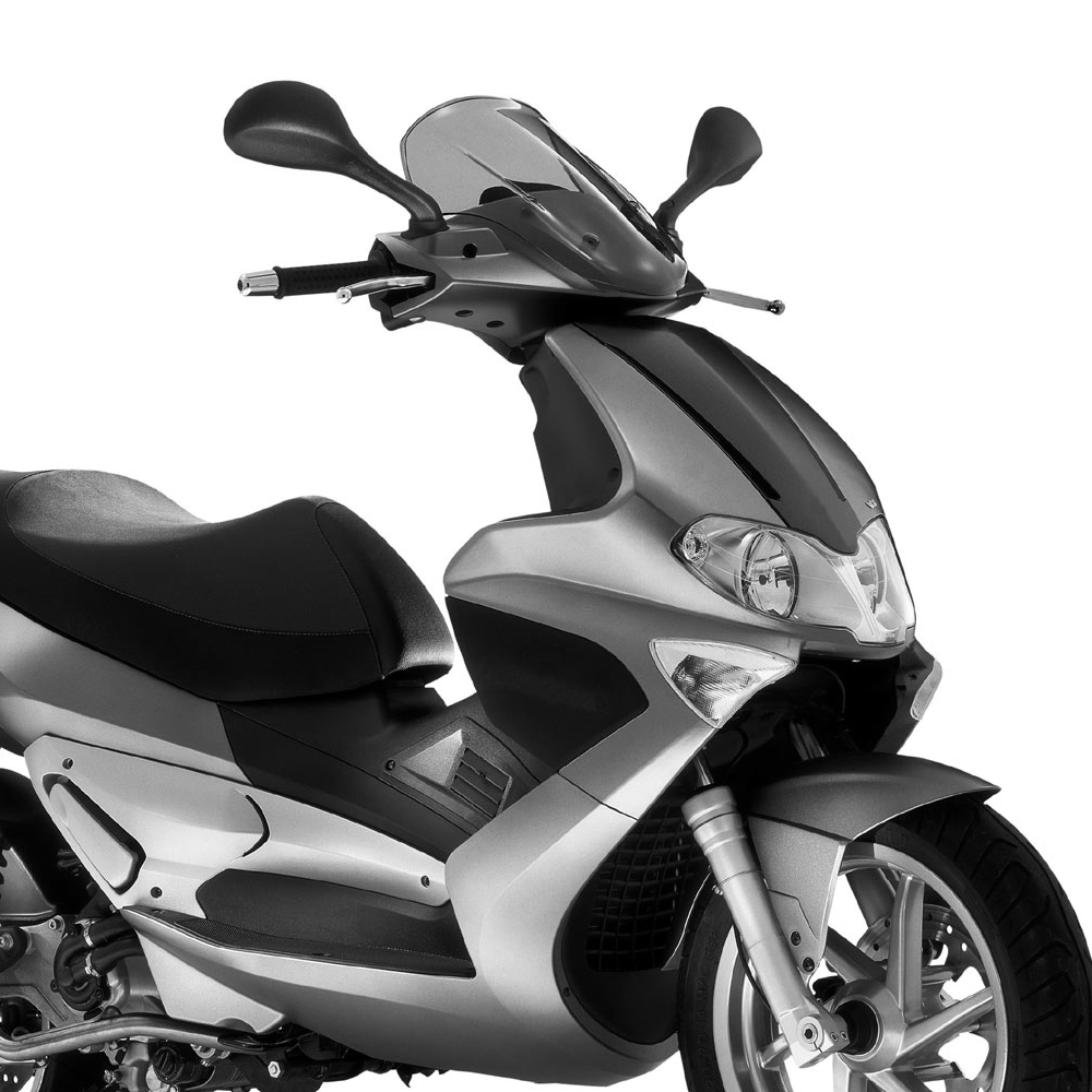 Areyourshop ZWART PAAR ACHTERZICHTSPIEGELS voor GILERA RUNNER 50 125 180 200 FXR SP VXR NRG Power Typhoon 50 2T
