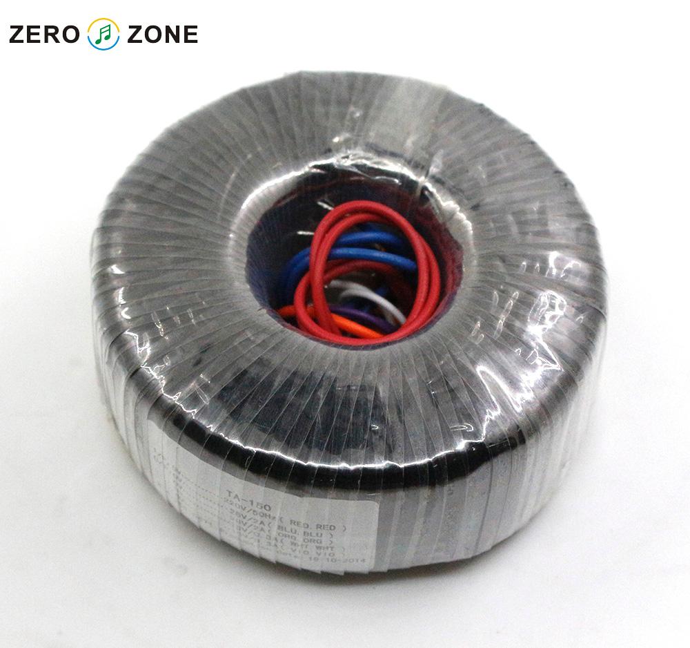 ZEROZONE TA-150 150W transformator toroidalny 150VA podwójny 28V + podwójny 15V transformator zasilający