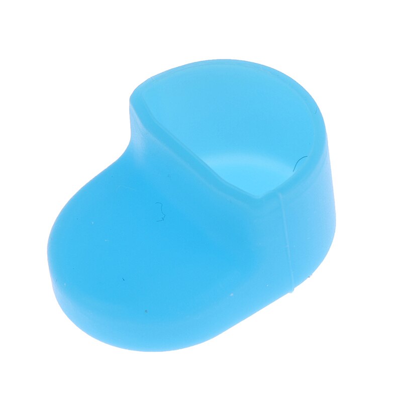 Voor Xiaomi M365 Rear Fender Guard Siliconen Haak Cover Elektrische Scooter Skateboard Terug Spatbord Shield Accessoires: Blauw