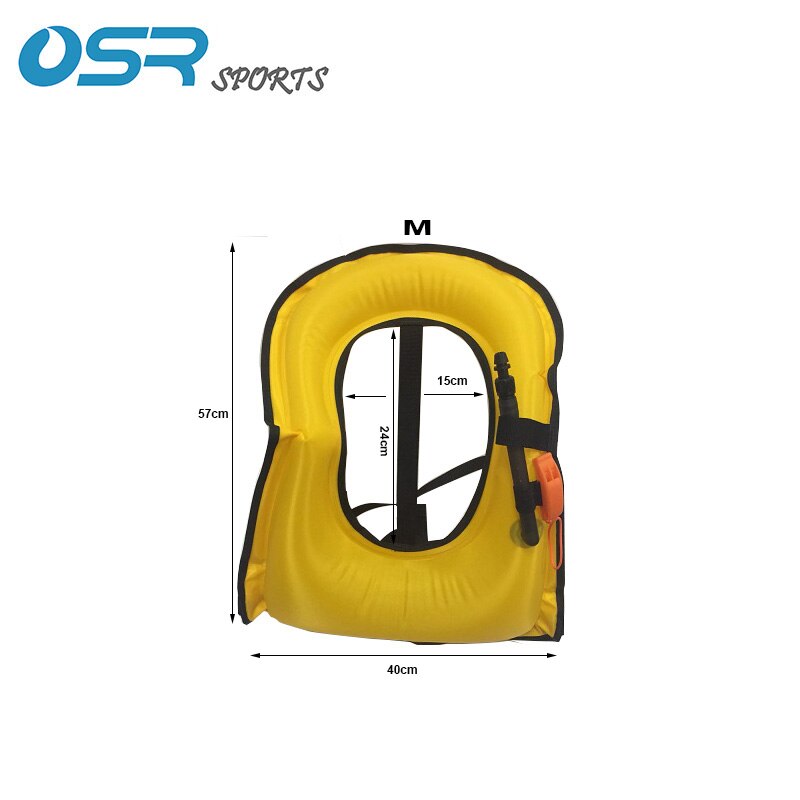 Lo snorkeling Maglia in nylon con materiale di TPU fischio incluso: M