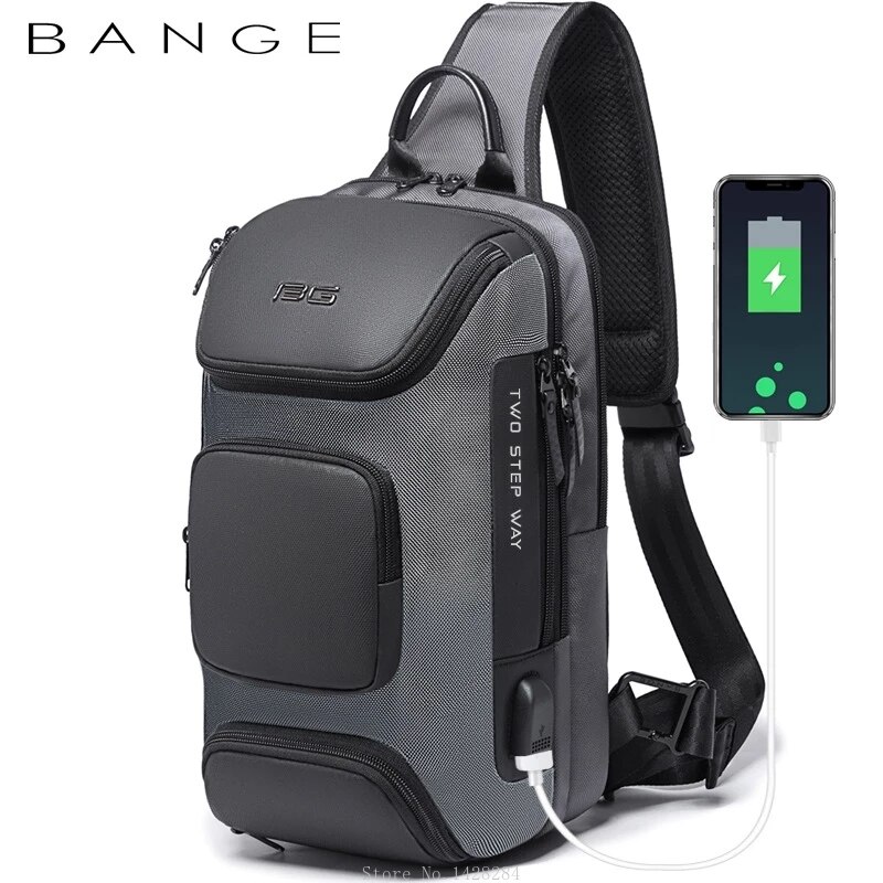 Xiaomi Multifunctionele Anti-Diefstal Crossbody Tas Mannen Schouder Messenger Bags Mannelijke Oxford Borst Tas Waterdicht Krasbestendig