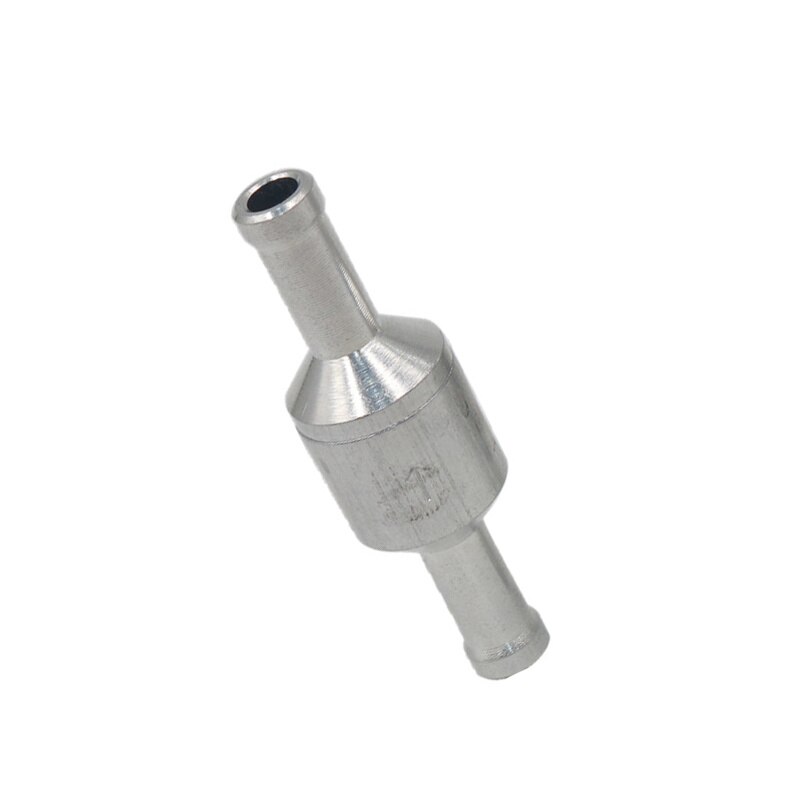 One Way Check Valve Aluminium Alloy Fuel Non Return Check Valve Petrol Diesel For Car Automobile Oil Water Pumps 6-12mm: 6mm