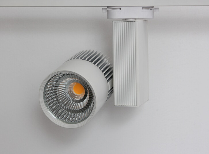 45 W witte behuizing 4000-4500 K RA80 CREE COB LED Spoor licht