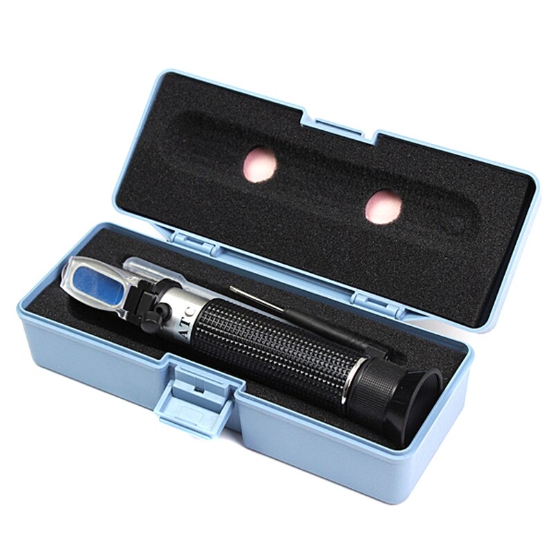 Salinity Meter Refractometer Water Reader Marine 0~100 percent Salt Aquarium Tester --M25