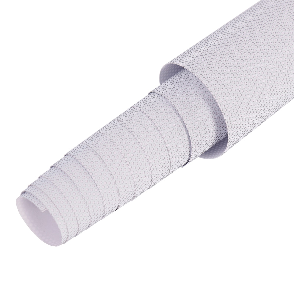 SUNICE Self-adhesive White One Way Vision Vinyl Wrap Film Tint Car Perforated Media Print Sticker 54"x40"(137cm x 100cm)