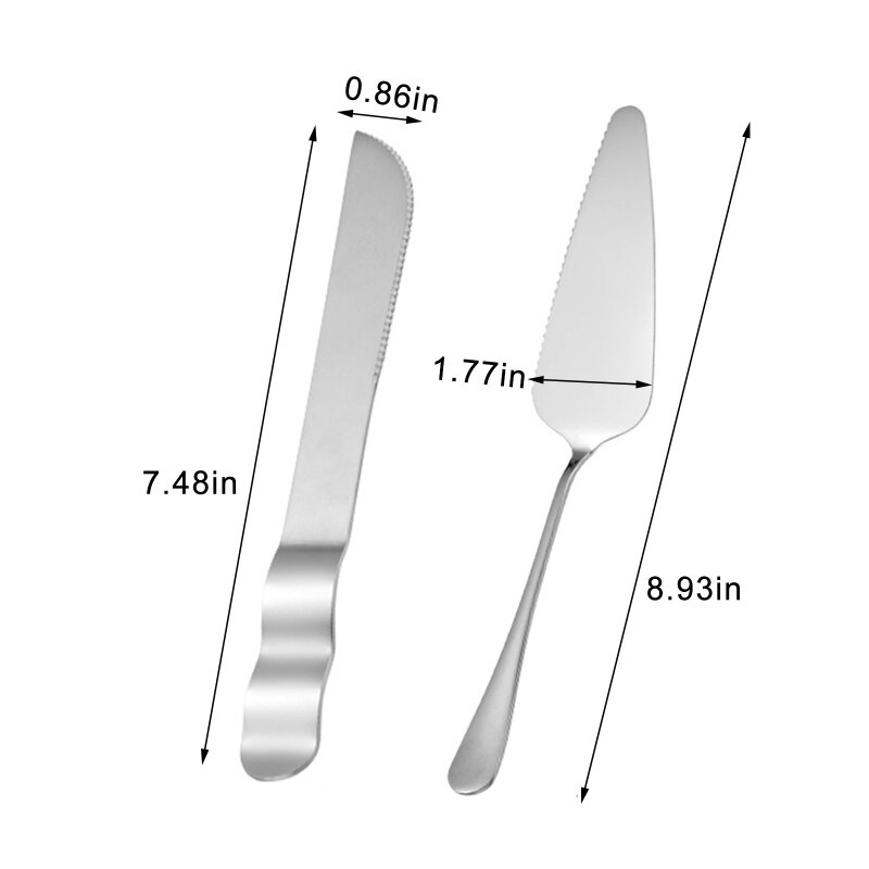 10 Inch Stainless Steel Layered Cutter Dough Bread Knife Wooden Handle Fine Flat Tooth Knife Baking Utensil Kitchen Pastry Tools: Sliver