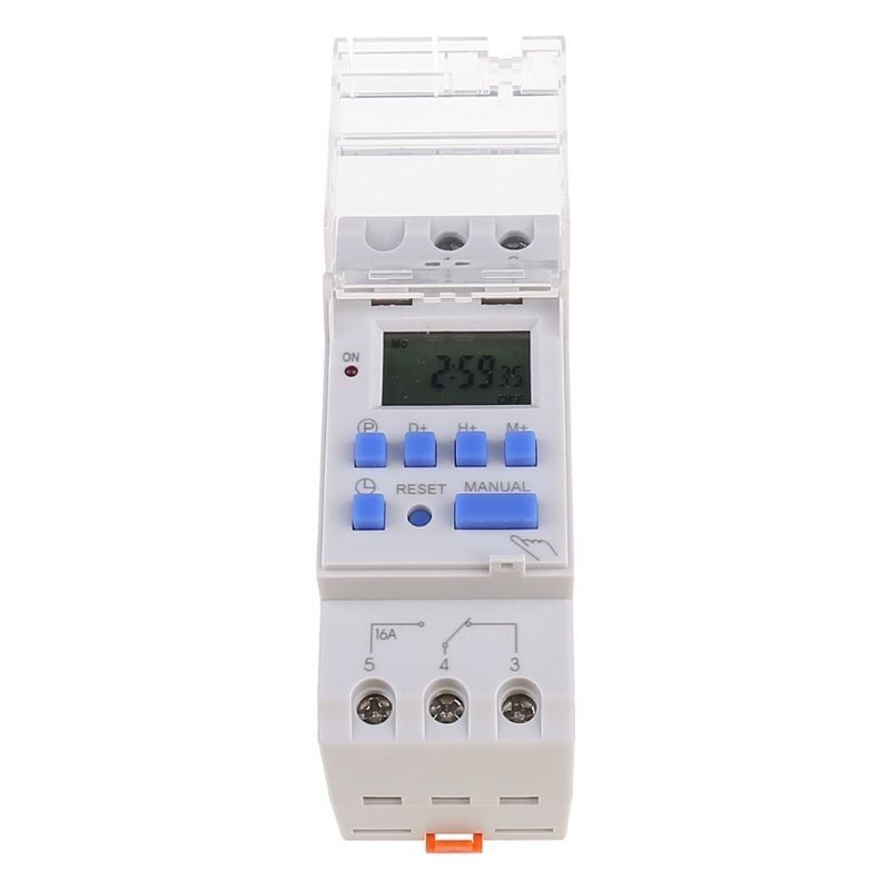 TM615 12/24/110/220V Timer Switch Digital 7 Days 24 Hours Programmable LCD DIN Rail Time Relay N30 20