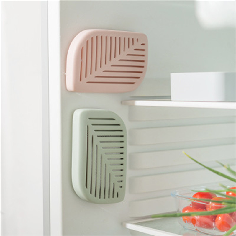 Leaf Shape Fridge Refrigerator Air Fresh box Purifier Charcoal Deodorizer Absorber Freshener Odors Smell Collect Kitchen
