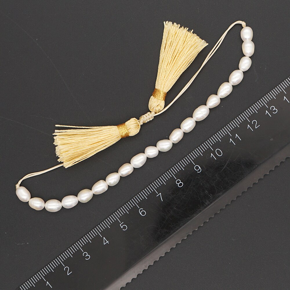 Go2Boho Freshwater Pearl Bracelet for Women Braclet Girls Jewelry Trendy Pulsera Adjustable Rope Tassel Bracelets