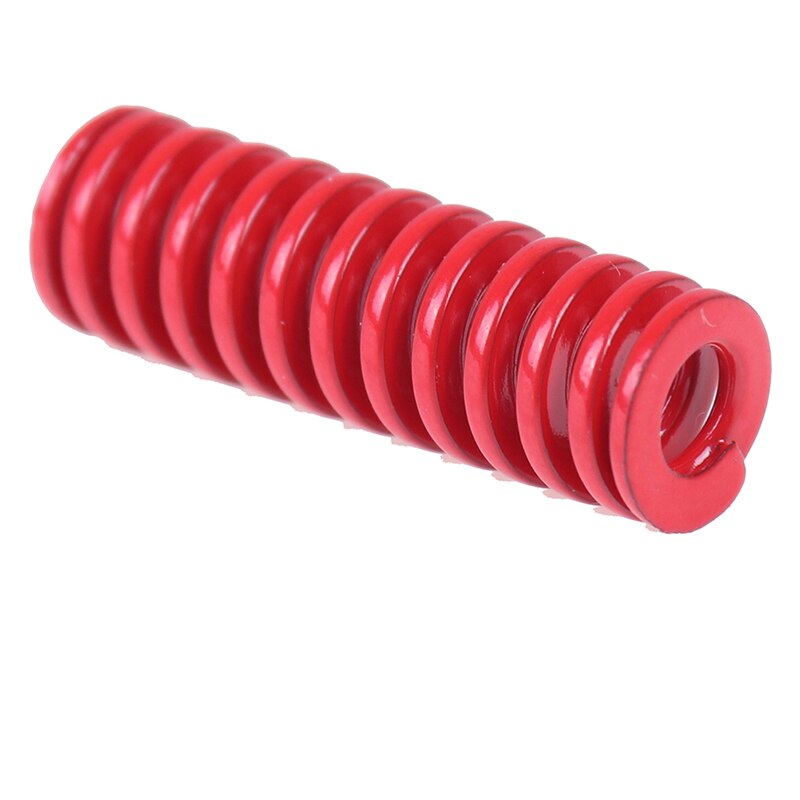 1Pcs Red Medium Load Compression Spring Diameter Rod: 8mm Loading Free Length: 20mm Die Mold Spring