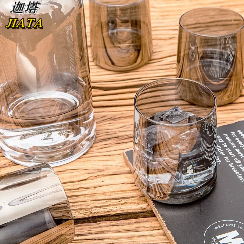 Koffie Glas Phnom Penh Transparante Ins Whiskey Glas Creatieve Glas Huishoudelijke Bier Sap Cocktail Wijnglas Kawaii Cup