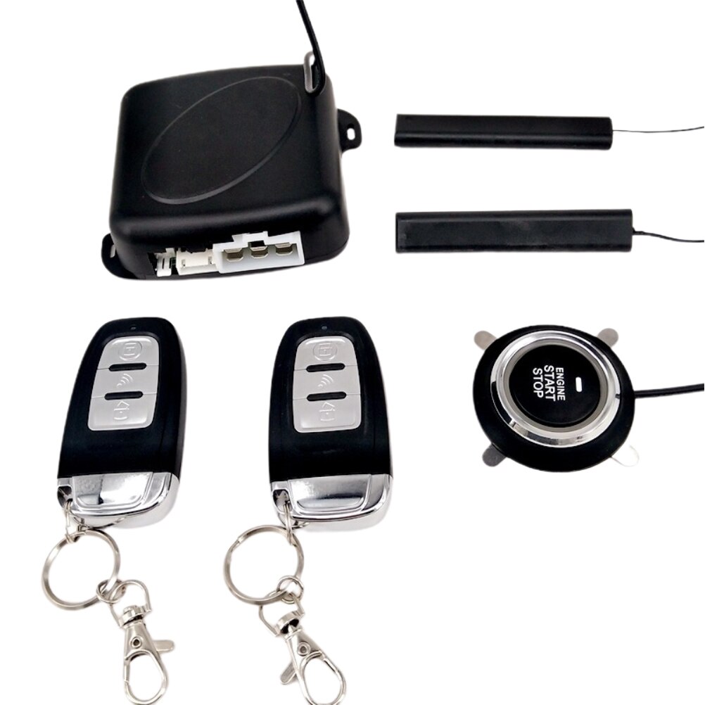 OBD2 Car Alarm System Push Button Remote Start Stop Starter Convenient Engine Start Push Button