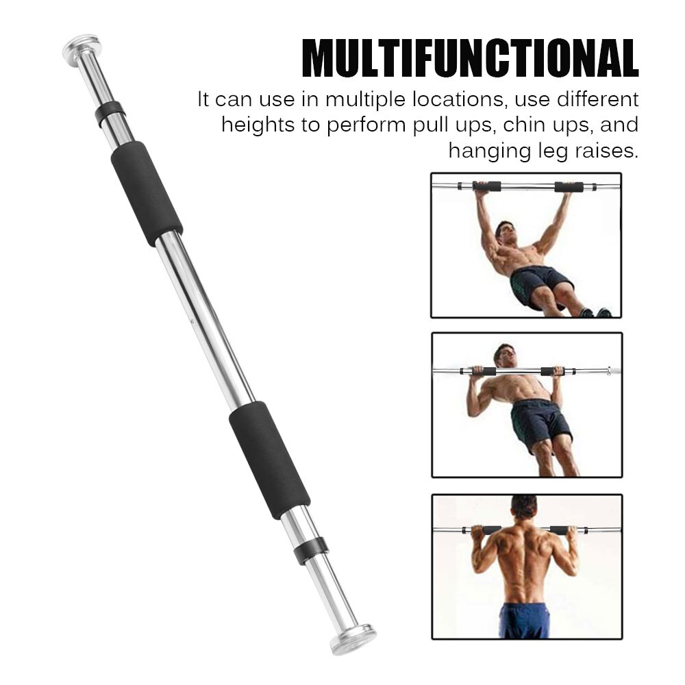 62-100cm inomhussportdörr fitnessdörr justerbar träningsstav överarmsträning sitta upprätt fitnessputterutrustning