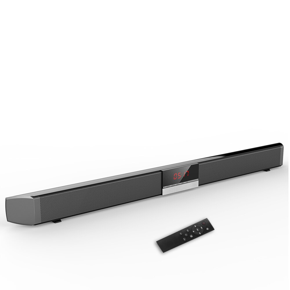 SR100 Plus Sound System Sound Bar 40W Wireless Bluetooth Sound Bar Hifi 3D Stereo Column Subwoofers Surround with Remote Control: Default Title