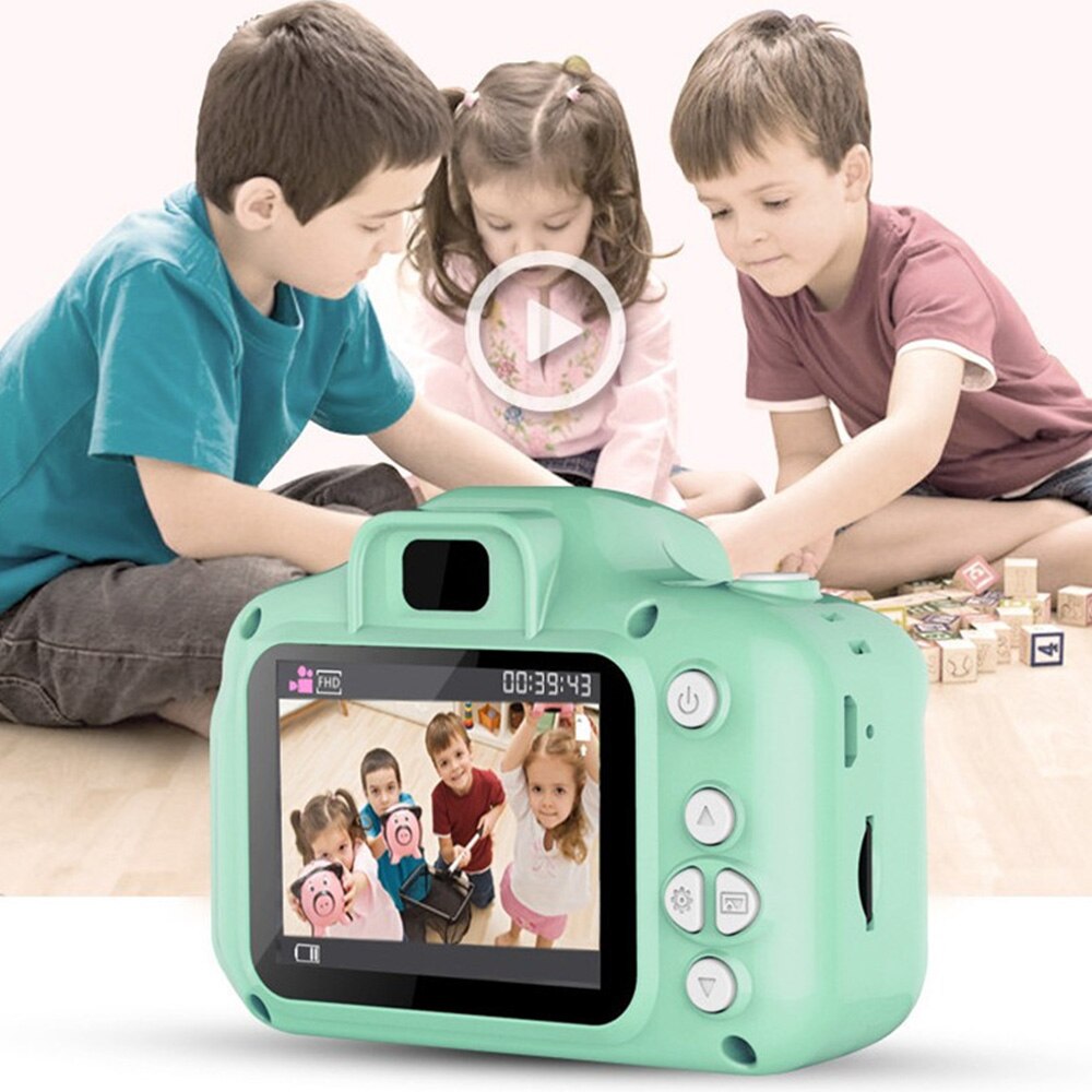 Kids Camera Mini Educatief Speelgoed Digitale Video Camera Selfie Camera Voor Meisjes En Jongens