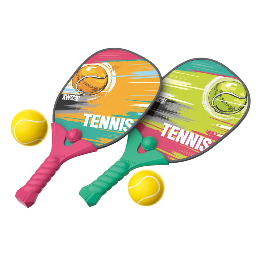 Multicolor Pickleball Familie Games Kinderen Sport Lichtgewicht En Draagbare Pickleball Set Ouders Indoor Games 4 Stuk Set