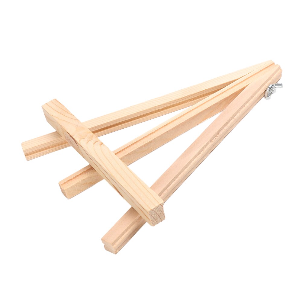 1PC Mini Artist Wooden Easel Artwork Shelf Painting Stand Exhibition Display Holder Home Party Decor Craft Drawing Easel