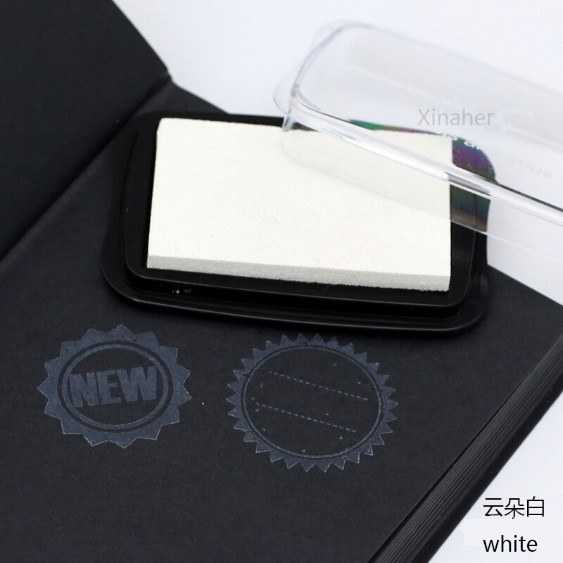16 Kleuren Big Size Stempelkussen Craft Olie Gebaseerd Diy Inkt Pads Voor Spons Stempels Stof Scrapbooking Decor Vingerafdruk Seal Stamp pad: P